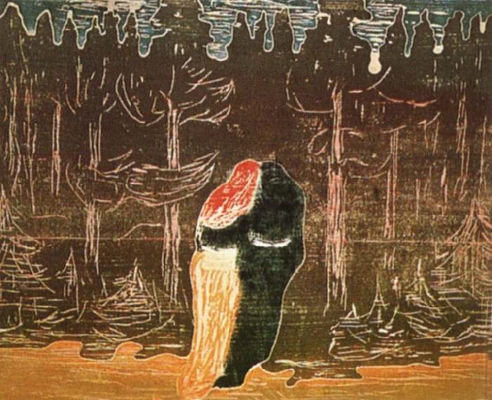 Edvard Munch Forest